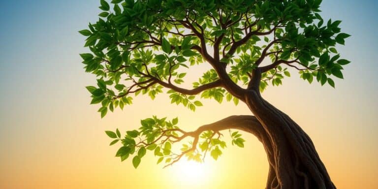 Tree symbolizing growth and stability